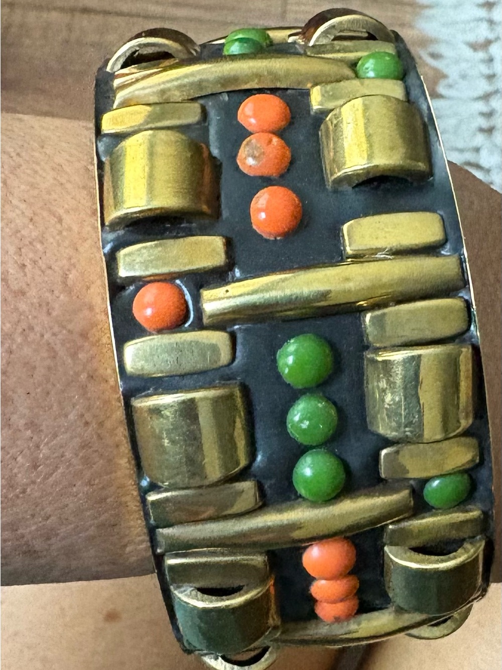 Bajalia  Iris Arpel Style Artisan Handcrafted Bracelet .